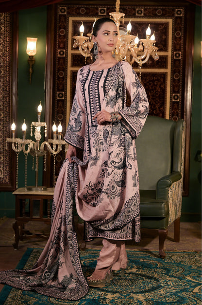 Paisley Print Pakistani Suit - Summer Collection #ISH-03-02